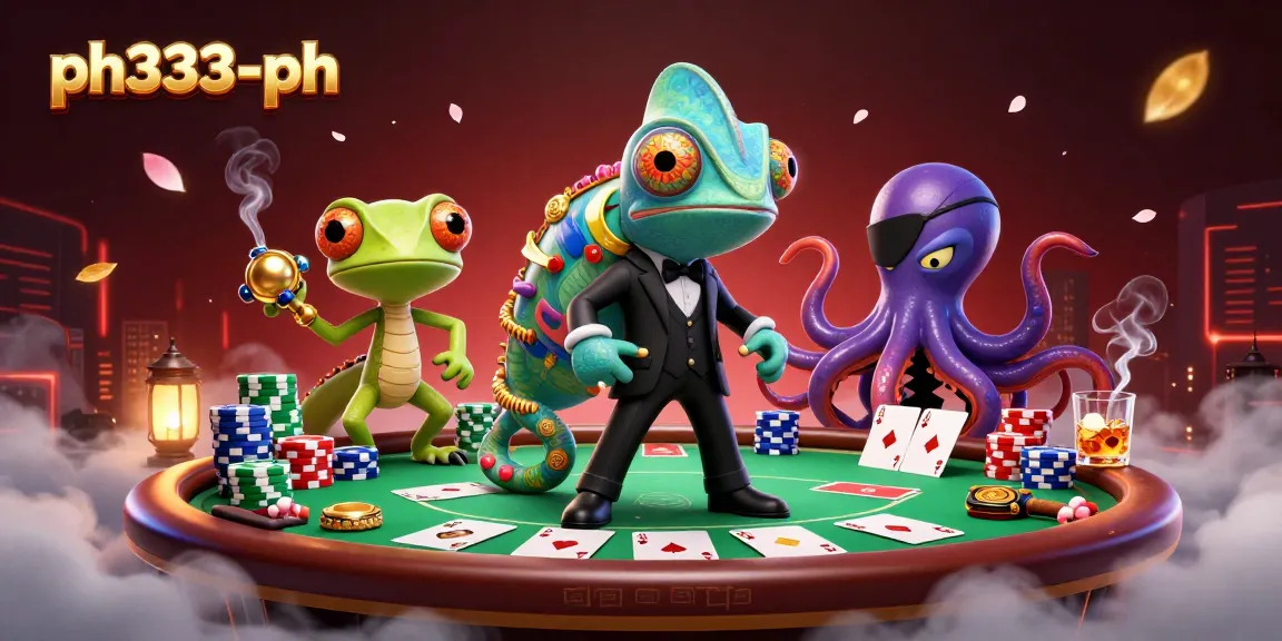 Win big at ph333-ph with a vibrant poker showdown featuring unique characters and dynamic game elements.