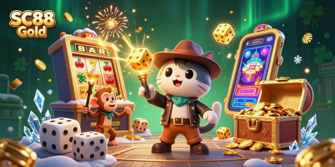 Engage in thrilling gameplay at SC88 Gold with dynamic slots and casino artifacts.