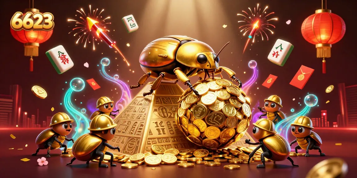 Experience thrilling gameplay at 6623 with vibrant casino-themed illustrations and exciting features.